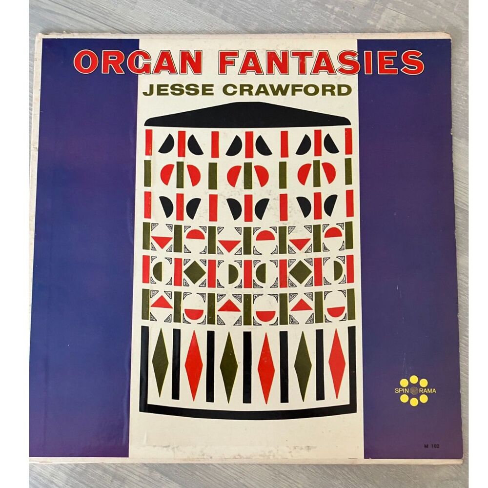 Jesse Crawford "Organ Fantasies" vinyl